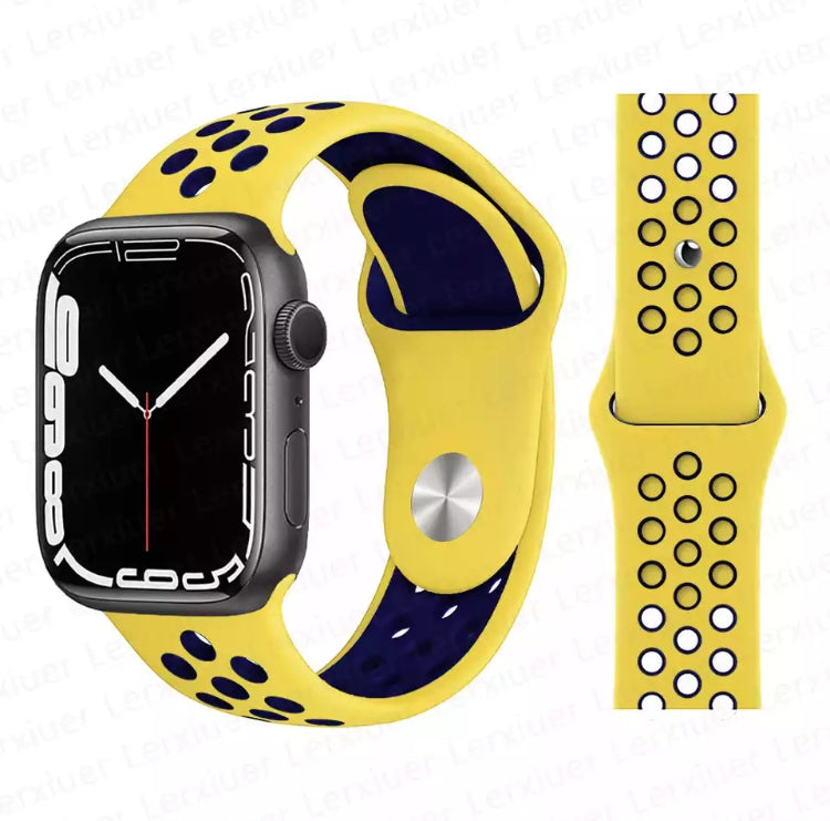 Signature Nike Apple Watch Silicone Sport Bands with Breathable Linings- for Selected Apple Watch 40mm Size - Super Savings Technologies Co.,LTD Signature Nike Apple Watch Silicone Sport Bands with Breathable Linings- for Selected Apple Watch 40mm Size - Super Savings Technologies Co.,LTD
